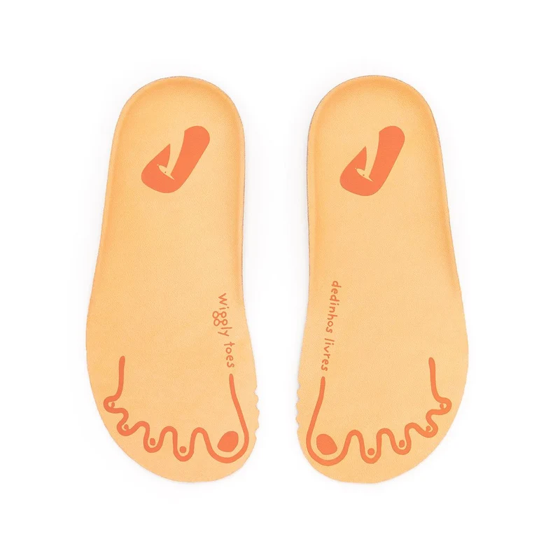 Tip Toey Joey Kidos Sneakers Volt Roar Hay Tangerine