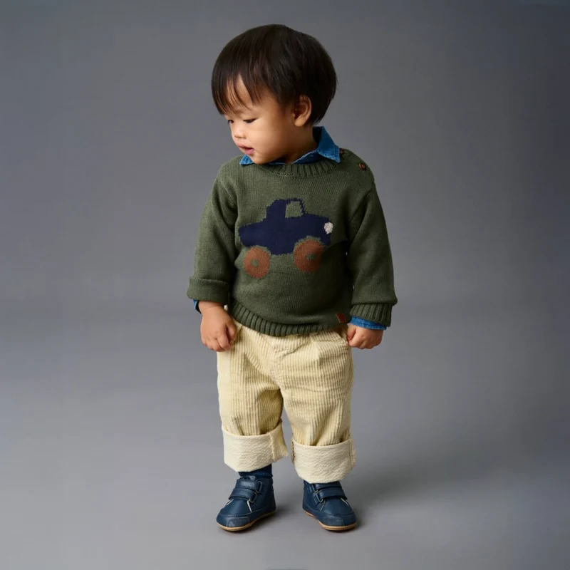 Bundgaard Barefoot Prewalker Strap Navy