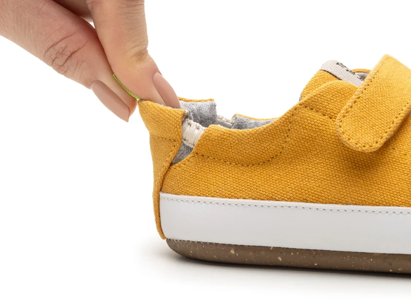 Tip Toey Joey Primeiros Bossy Green Amarelo Caja Canvas