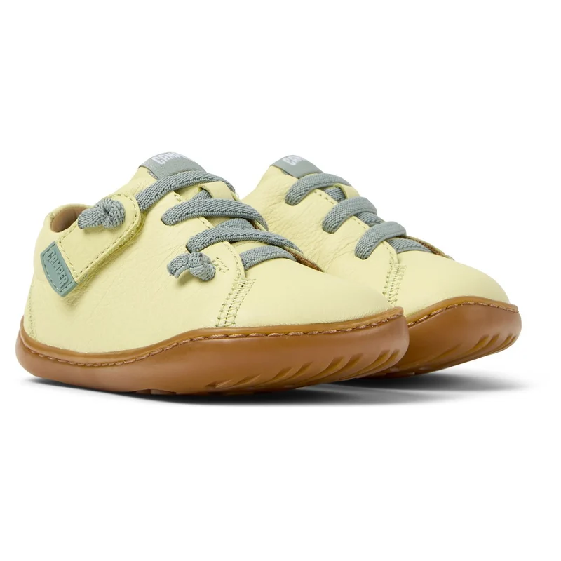 Camper FW Peu Cami Jaune Pastel Vert