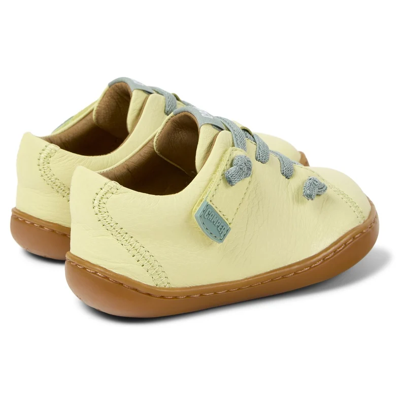 Camper FW Peu Cami Jaune Pastel Vert