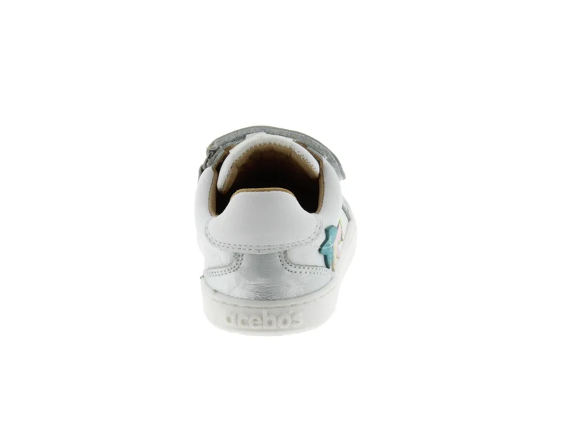 Acebos Barefoot Flora Velcros Blanco