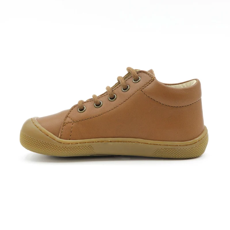 Naturino Barefoot Orec Lacets Cuoio