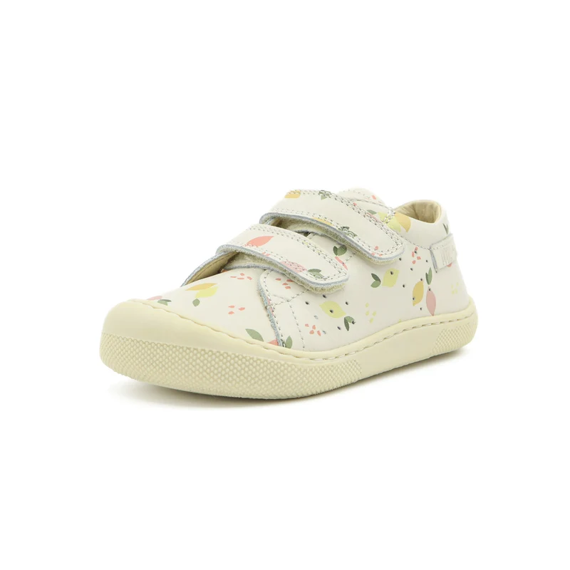 Naturino Barefoot Rabir Velcros Citrus Milk