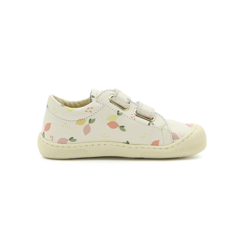 Naturino Barefoot Rabir Velcros Citrus Milk