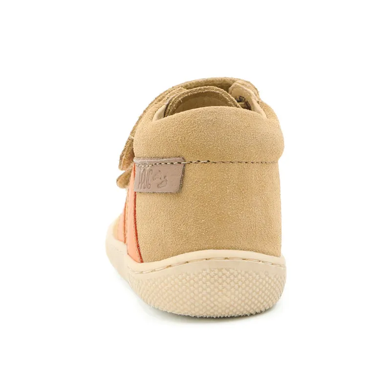 Naturino Barefoot Grimby Velcros Sand Orange