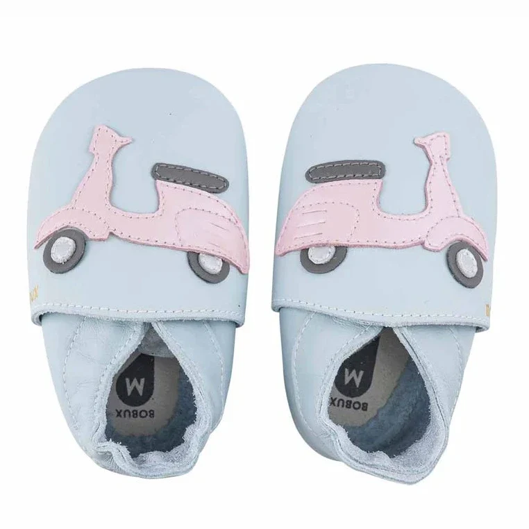 Bobux Chaussons Scoot Sky Grey