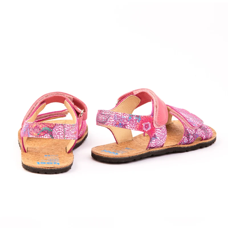 Koel Barefoot Sandales Ashley Fantasy Fuchsia