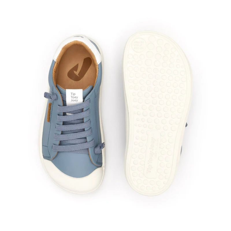 Tip Toey Joey Kidos Sneakers Volt Denim White