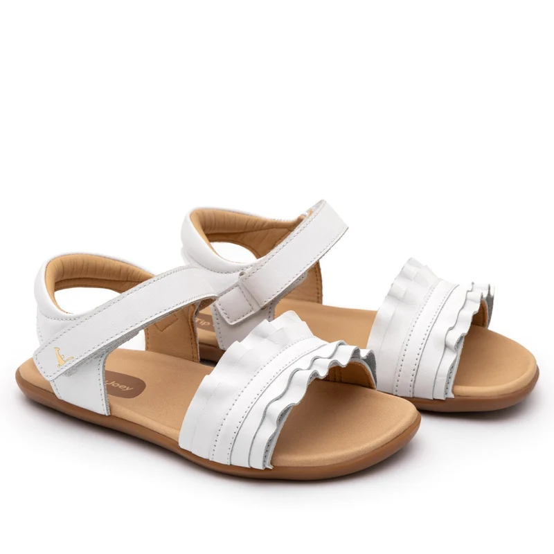 Tip Toey Joey Kidos Ruffle White