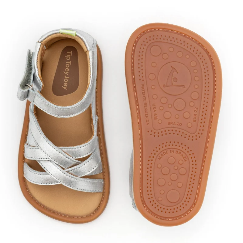 Tip Toey Joey Primeiros Criss Cross Sterling Silver
