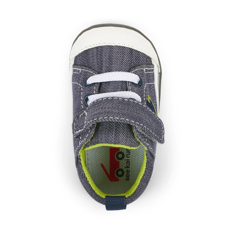See Kai Run First Walker Stevie II Gray Lightning