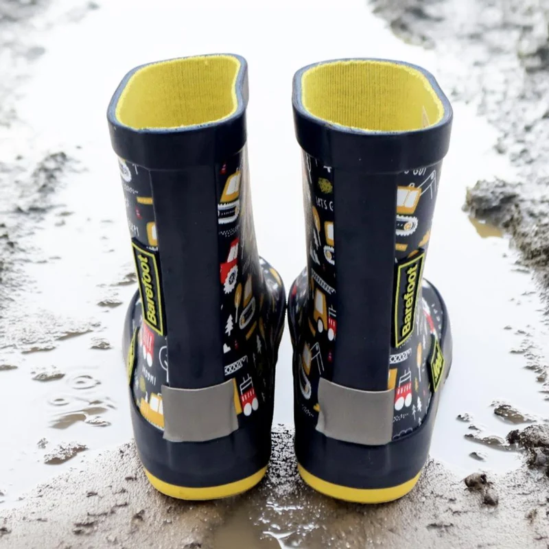 Koel Barefoot Wellie II Tractor Blue