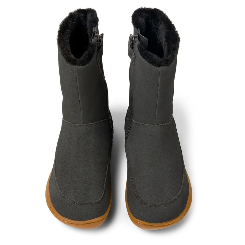 Camper Kids Peu Bottes Fourrées Gris