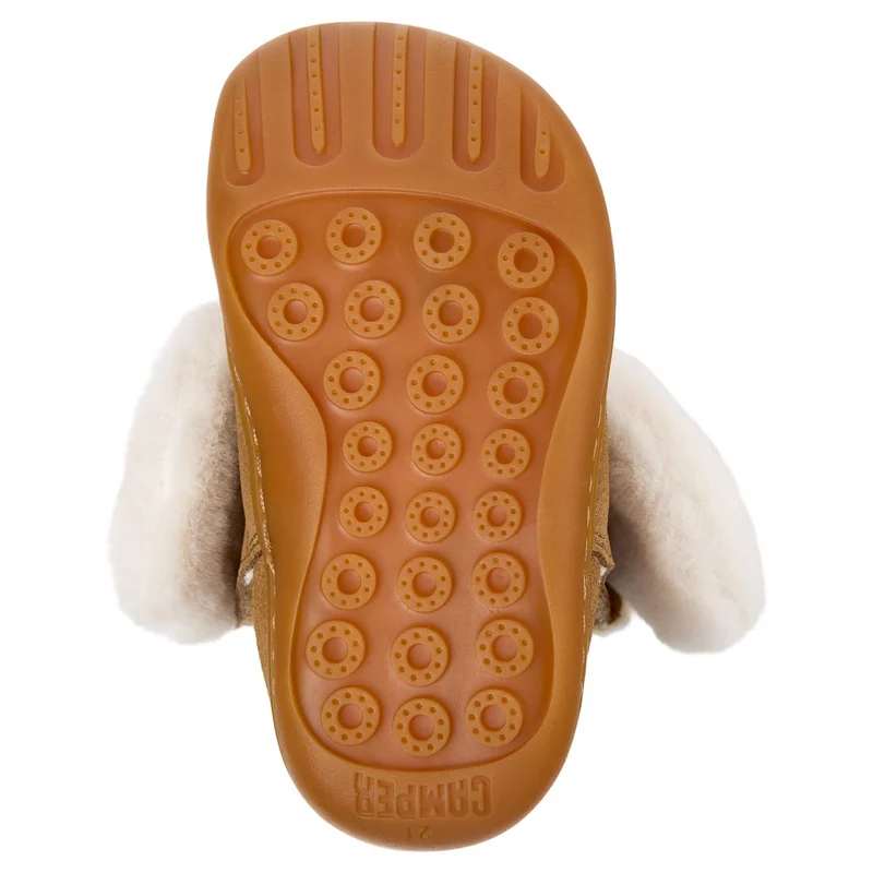Camper FW Peu Bottines Fourrées Marron