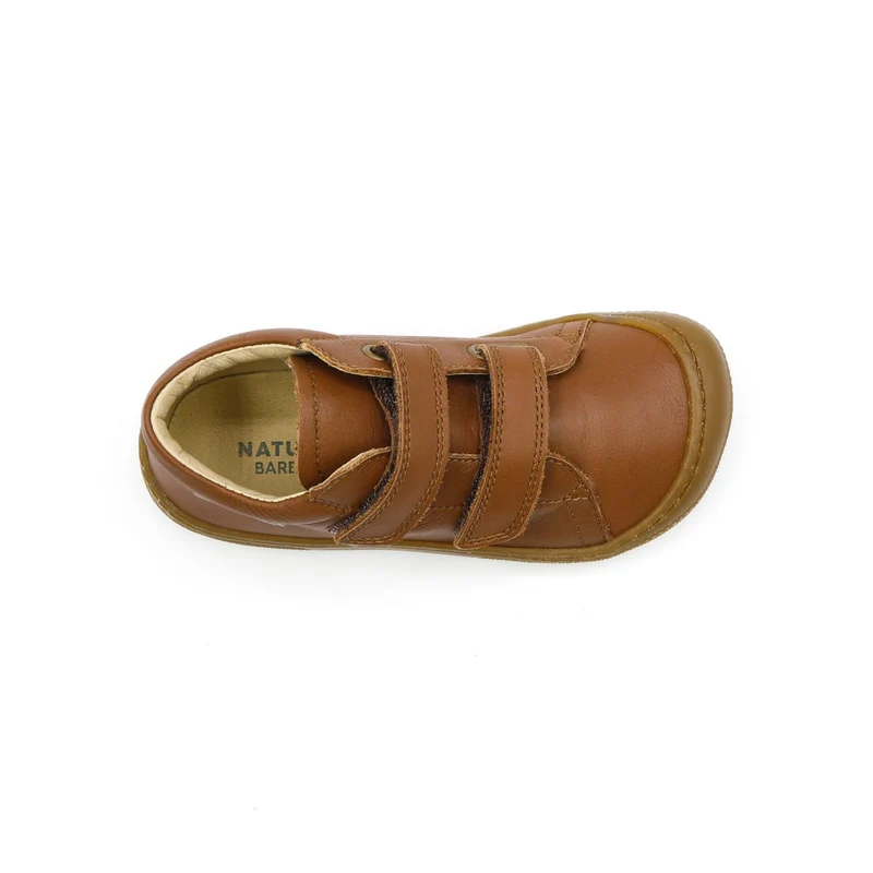 Naturino Barefoot Kommy Velcros Cuoio