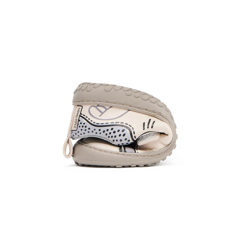 Zapato Feroz Rockers Paterna Comic Gris