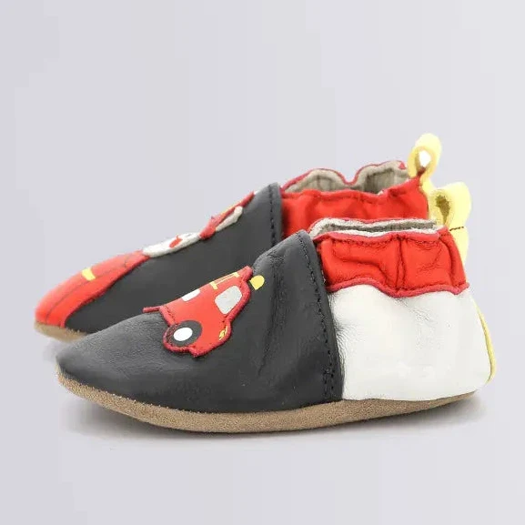 Robeez Chaussons Fireman Marine