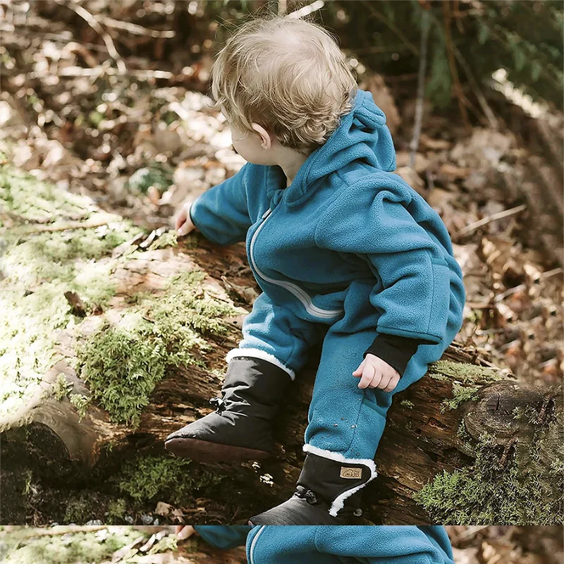 Jan and Jul Stay-Put Winter Booties Bear