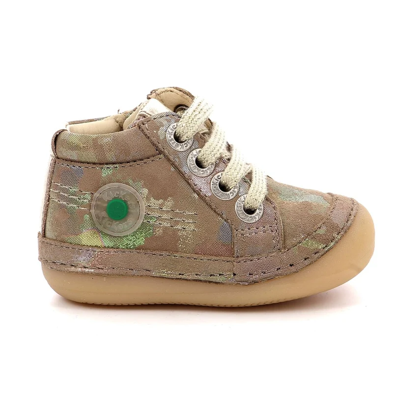 Kickers Sonistreet Kaki Camo Irisé