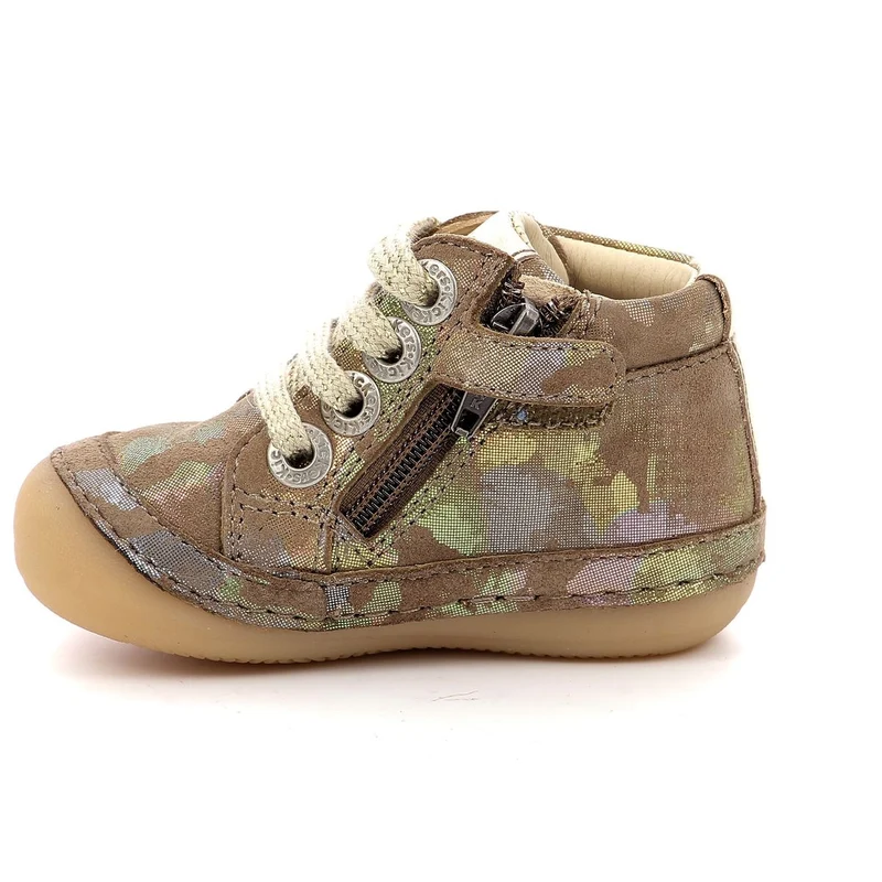 Kickers Sonistreet Kaki Camo Irisé