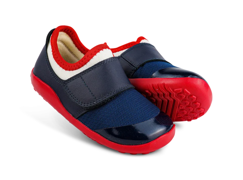 Bobux Dimension Navy and Red
