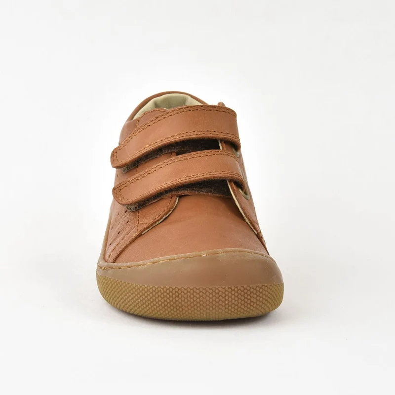 Naturino Barefoot Rabir Velcros Cognac