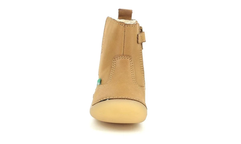Kickers Socool Cho Fourrées Camel Clair