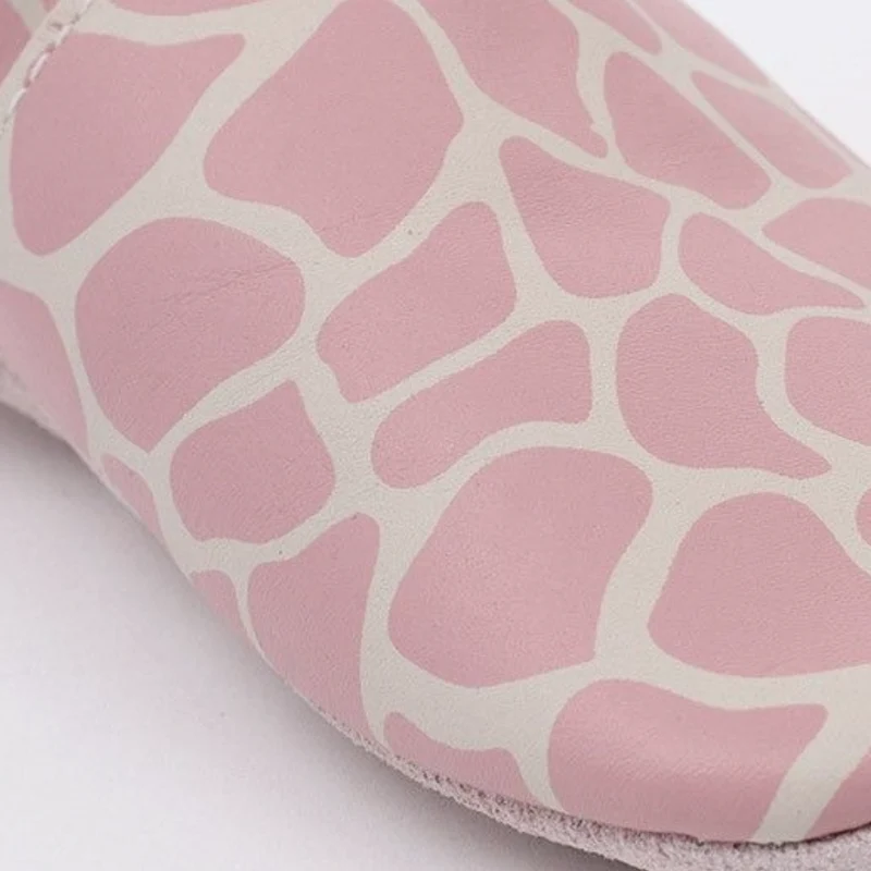 Bobux Chaussons Giraffe Rose