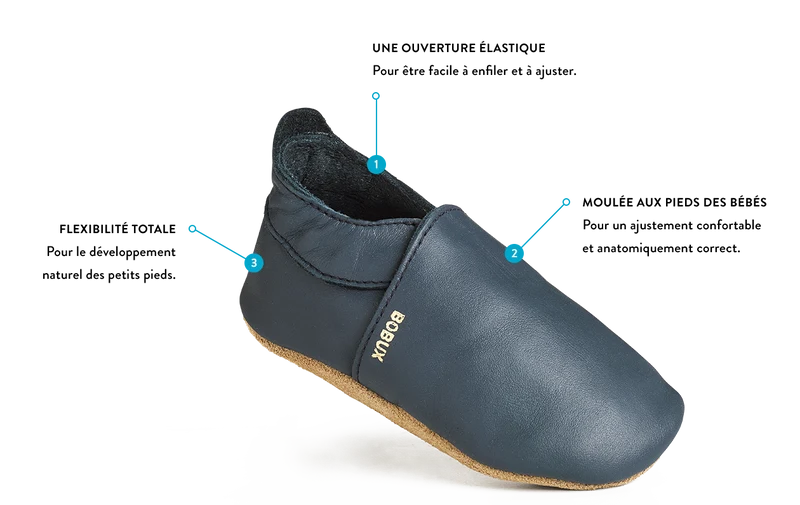 Bobux Chaussons Butterflies Grey