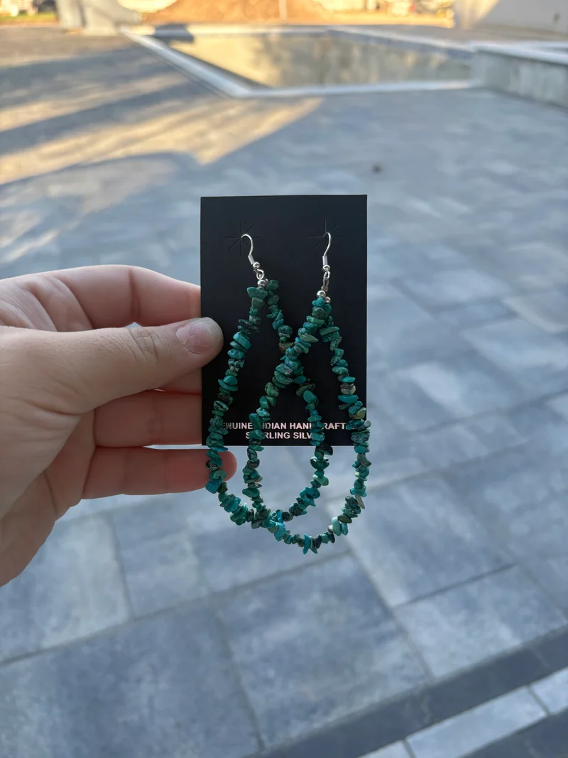Turquoise nugget clusters
