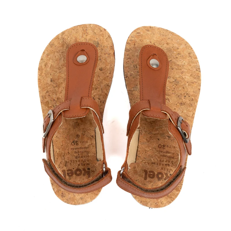 Koel Barefoot Sandales Abriana Cognac