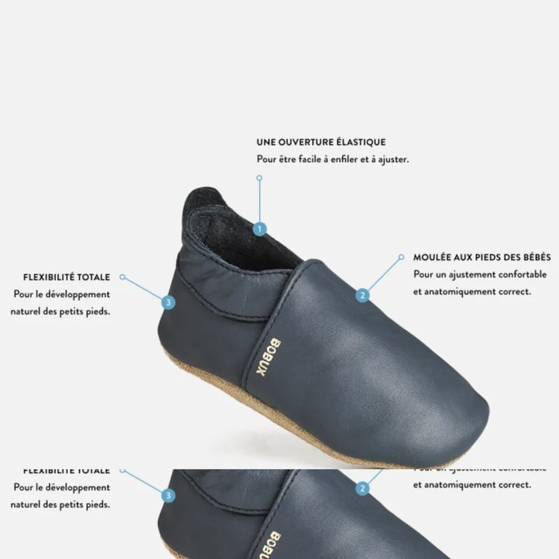 Bobux Chaussons Leo Maple