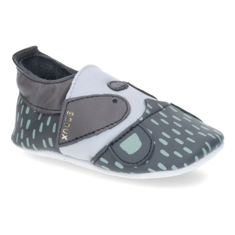 Bobux Chaussons Rascal Charcoal