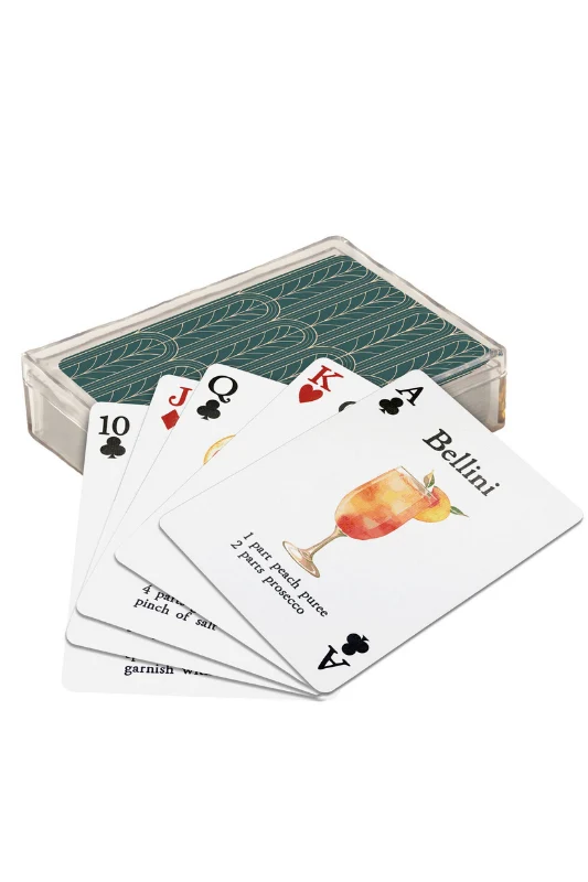 Cocktails Playing Cards