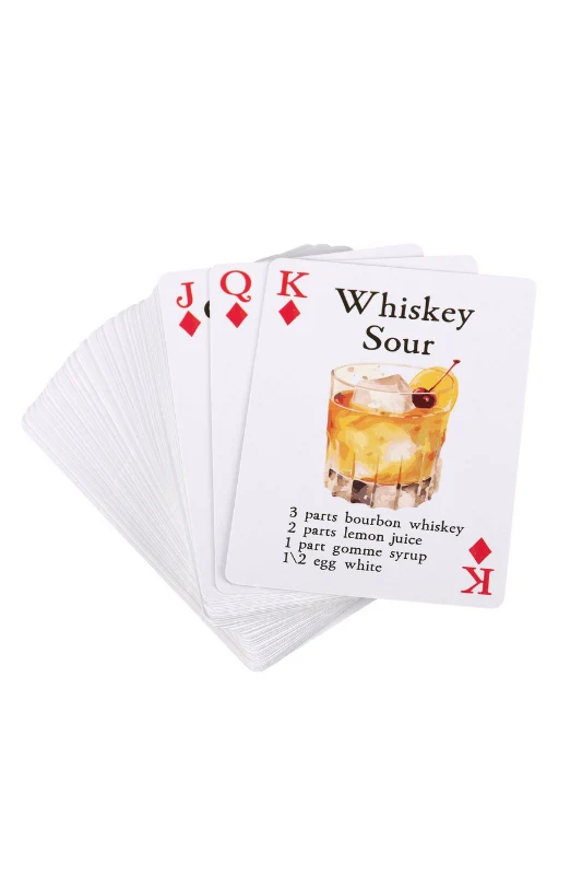 Cocktails Playing Cards