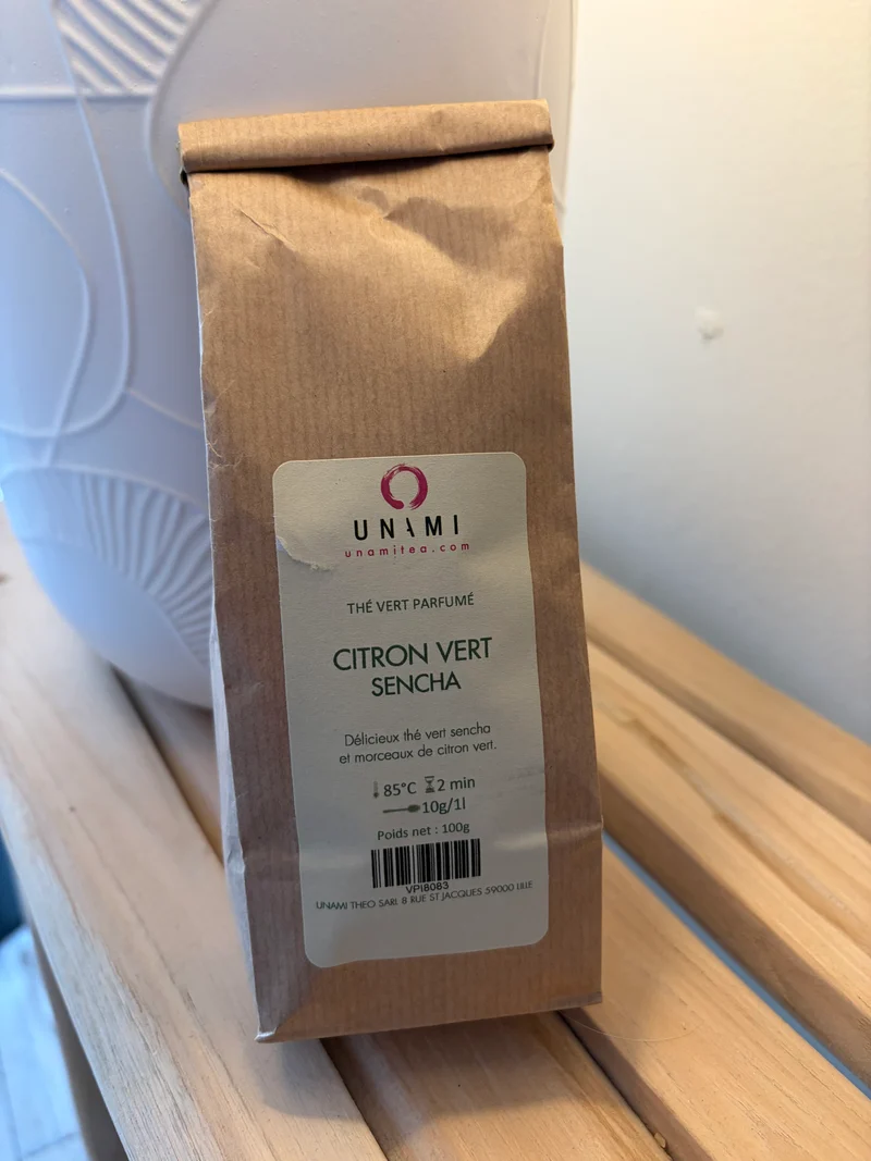 Thé citron vert sencha