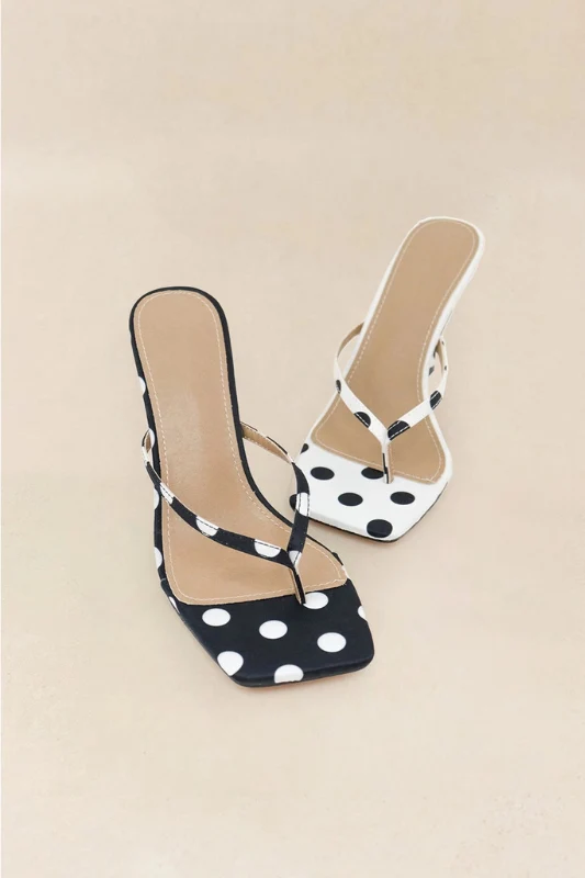 Dotty Kitten Heel