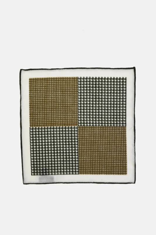 Houndstooth Pocket Square