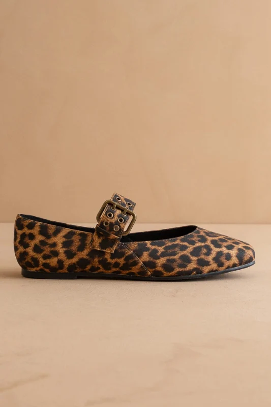 Soho Ballet Flat- Leopard