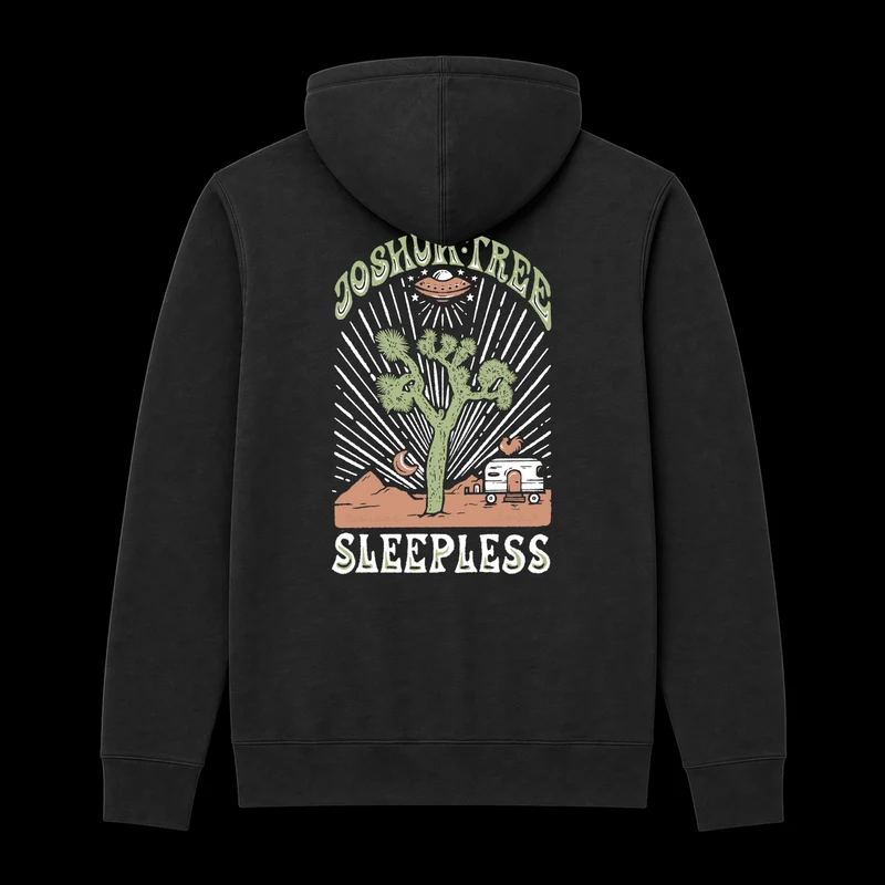 Flying Saucer Joshua Tree UFO Hoodie