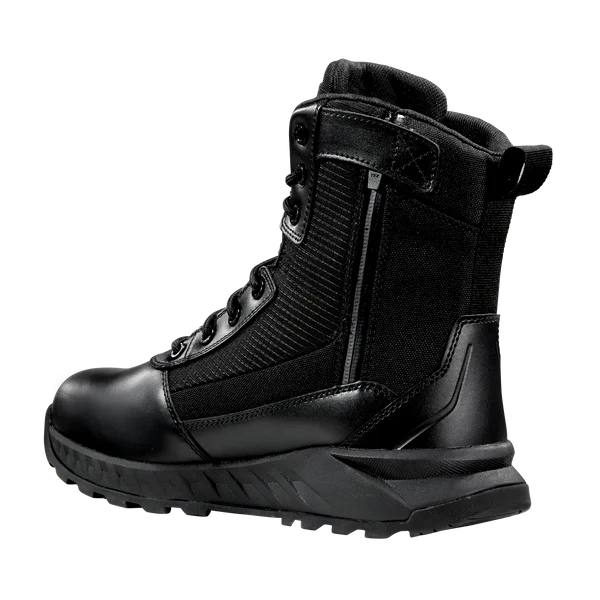 Carhartt - Men's Black Diamond 8" Side Zip Comp Toe Boot - BDX8301