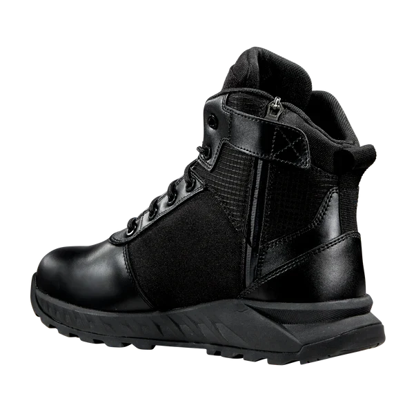 Carhartt - Men's Black Diamond 6" Side Zip Comp Toe Boot - BDX6301