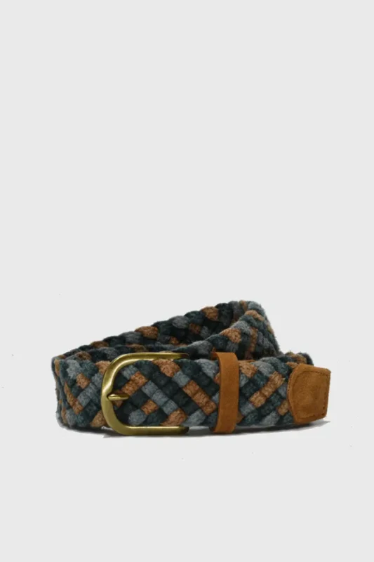 Tan Woven Belt