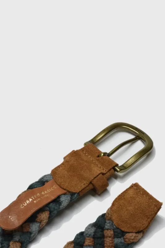 Tan Woven Belt