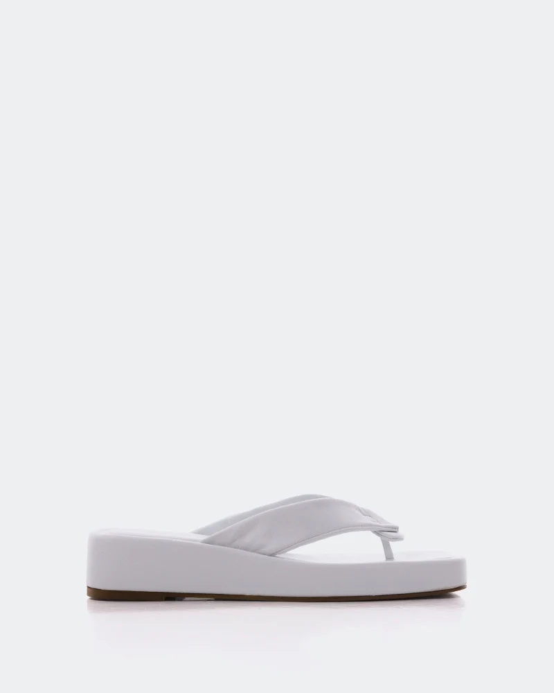 Ismene White Leather