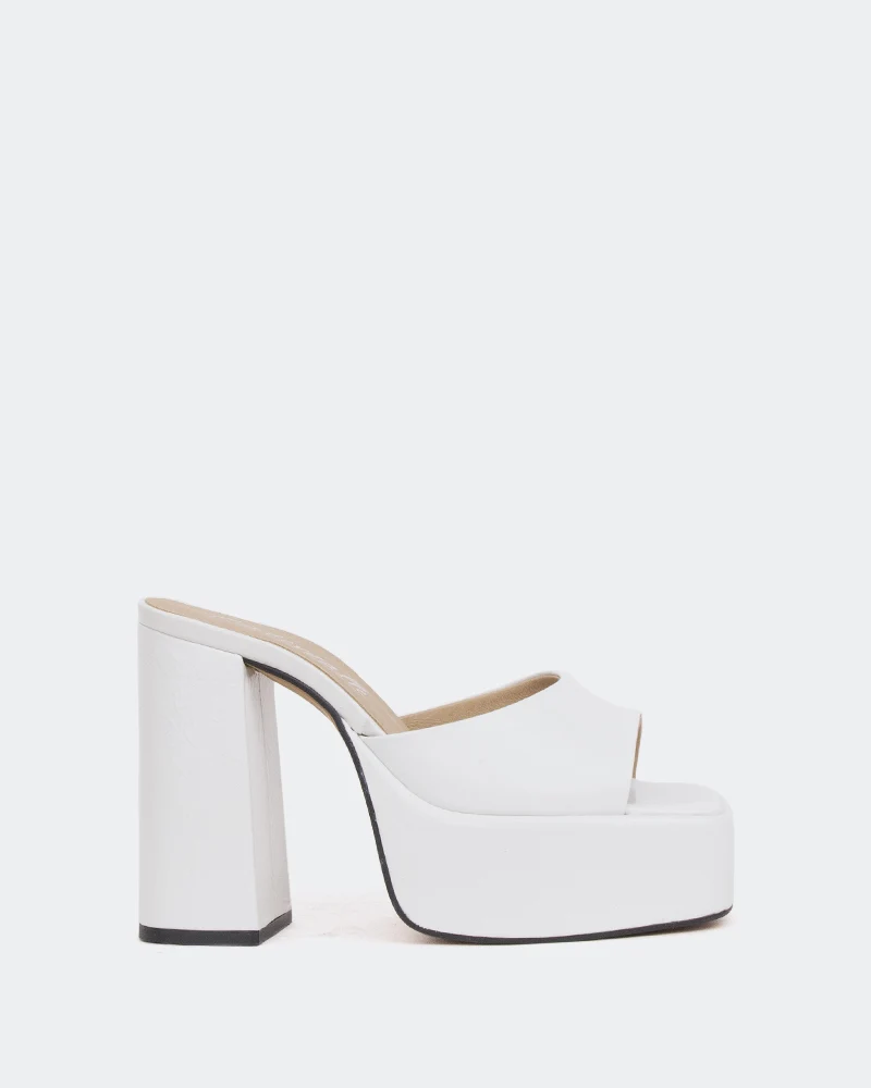 Denila White Naplack/Naplack Blanc
