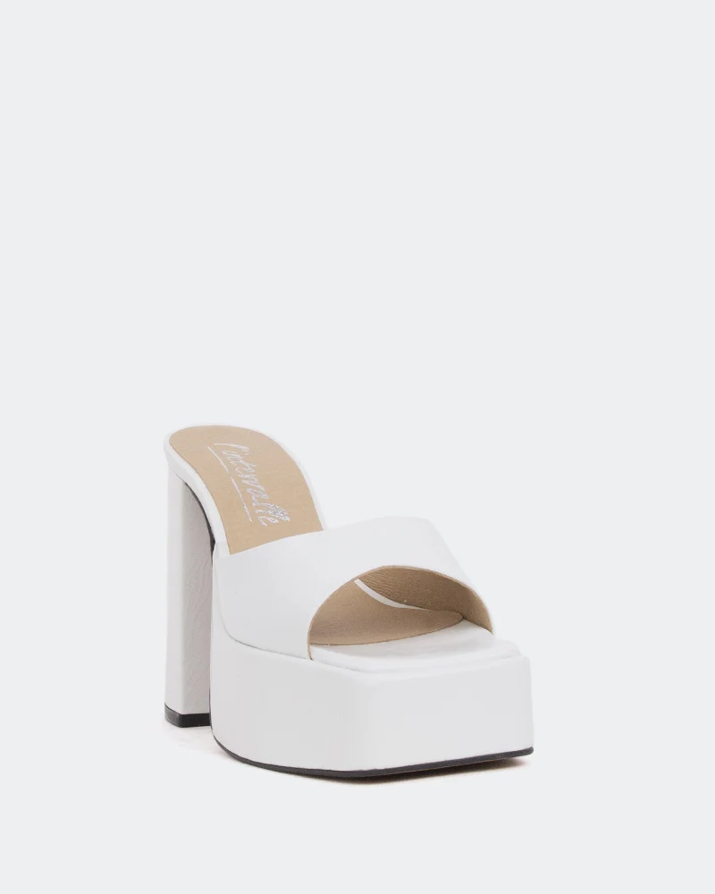 Denila White Naplack/Naplack Blanc