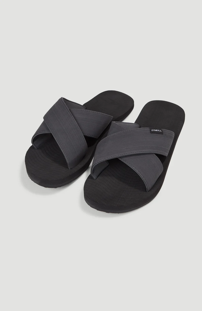 Mules croisées Koosh BLOOM™ | Black Out