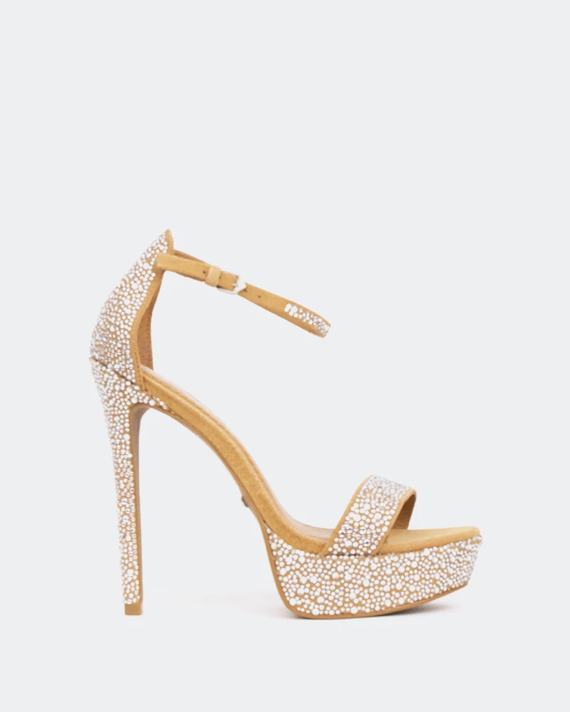 Rinna Camel Suede
